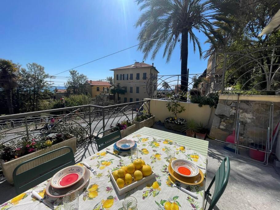 Casa Visconti, Bordighera, Vista Mare エクステリア 写真